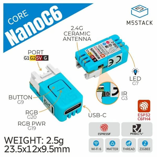 M5Stack NanoC6-C125-1