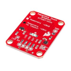 SparkFun 電容式觸控模組 - AT42QT1011 (支援單按鈕觸控與數位 I/O)